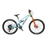 VTT à suspension intégrale de qualité pour hommes, vélos de montagne 24 pouces, prix de vente en ligne pour VTT pas cher