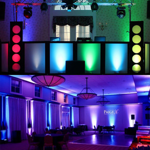Marslite Wireless LED Par 6*18w RGBWAUV 6in1 Uplights Battery Powered Beam Lights For DJ Events Rechargeable Event Uplights - Product Image 3