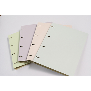 A4 4 Vòng Chất Kết Dính Đòn Bẩy Vòm Thư Mục Tập Tin Văn Phòng Văn Phòng Phẩm Nhựa Tông Báo Cáo Bìa 4 Lỗ - Product Image 3