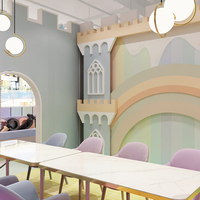 Castillo Inflable Mágico y Divertido, Área de Juegos Interior, Equipo de Juego Suave para Niños, Juegos Suaves a Precio Económico