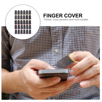 Manchettes de doigt respirantes en fibre d'argent absorbant la transpiration pour jeux mobiles (Free Fire)