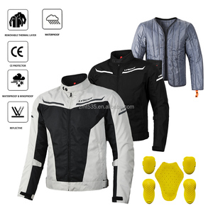 Ly2067 1 Giacca Urbana da Moto da Corsa Abbigliamento Invernale da Uomo Impermeabile Calda Protettiva da Equitazione Cappotto Attrezzatura - Product Image 1