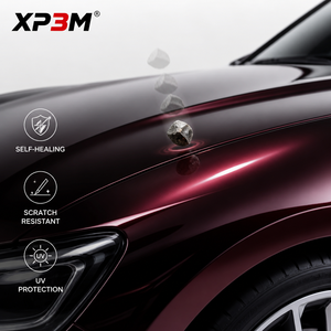 ฟิล์มใสกันรอยรถยนต์ XP3M Black Rose OEM Gloss TPU สีดำเงา 7.5 มิล ซ่อมแซมตัวเองได้ ป้องกันรอยขีดข่วน ป้องกันสีเหลือง ช่องระบายอากาศ - Product Image 2