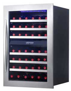 Cantinetta <span class=keywords><strong>Vino</strong></span> Monozona di Alta Qualità in Acciaio Inox con Porta in Vetro per Hotel e Ristoranti - Product Image 1