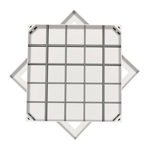 맞춤형 스테인레스 스틸 정화조 맨홀 커버 60x60 연성 철 맨홀 커버 야외용 매입 맨홀 커버 - Product Image 3