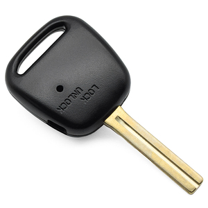 Carcasa de Repuesto Universal para Llave de Coche con 1 Botón, Cubierta de Llave Remota con Orificio Lateral, Color Negro - Product Image 5