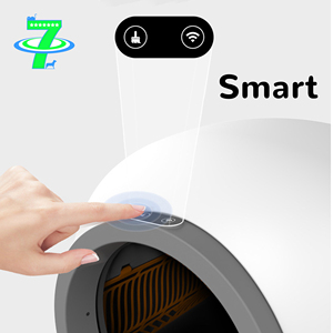 صندوق فضلات القطط الأوتوماتيكي DSDT 001، يتحكم به عبر تطبيق، مزيل للروائح، آمن، مناسب لعدة قطط، ذكي وذاتي التنظيف، مصنوع من البولي بروبيلين الصديق للبيئة - Product Image 4