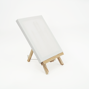 Bán buôn Nguồn cung cấp nghệ thuật a-frame Trống Gỗ easel <span class=keywords><strong>Canvas</strong></span> Set với bàn chải - Product Image 5