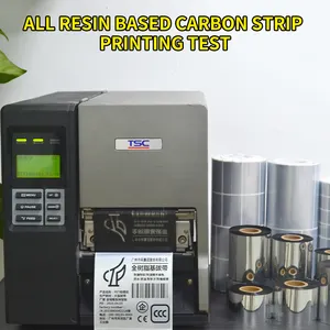 Factory Wholesale Zebra Ribbon Thermal Transfer Wax Resin Ribbon Barcode Printer