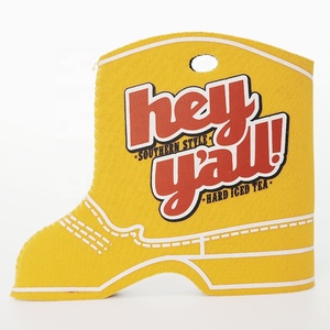 Venta al por mayor Zapatos Forma Stubby Holder Boot Shape Neopreno Beer Bottle Can Cowboy Boot Can Cooler Sleeves - Product Image 5