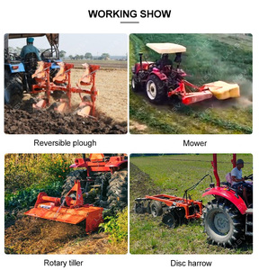 Livraison gratuite <span class=keywords><strong>Tracteur</strong></span> agricole EPA CE Moteur américain 90HP 100HP 120HP Tracteurs Mini <span class=keywords><strong>tracteur</strong></span> compact avec godet - Product Image 5