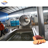 Chaîne de production automatique de chips : Chips de patate douce cuites, déshydratation avancée, assaisonnement précis et emballage robuste