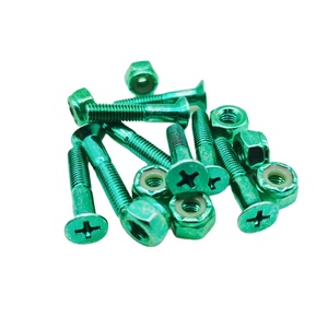 Vis et écrous de skateboard professionnels Philip à tête plate 7/8\" 1'' 1.25\" - Product Image 2