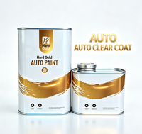 Vernis transparent 2K effet diamant à séchage rapide pour peinture automobile, 50% haute teneur en solides, haute brillance, en spray pour la repinture de voitures
