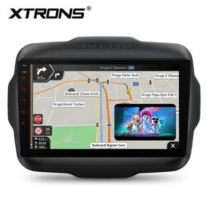 XTRONS 9 pulgadas 4 + 64GB para Jeep Renegade Android 14 reproductor Multimedia estéreo para coche integrado DAB AKM DSP Global 4G IPS giroscopios - Product Image 6
