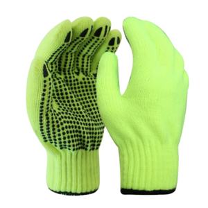 Luvas quentes de PVC para trabalho de inverno Antiderrapante Proteção contra o frio Luvas pontilhadas de algodão - Product Image 1