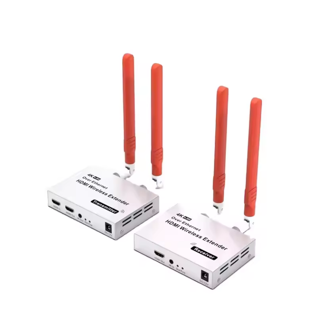 300M 4K Wireless HD MI Extender Transmitter 2.4GHz/5.8GHz WiFi HD MI Extender Video Transmitter Receiver for TV PC Camera