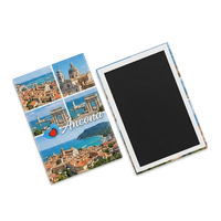 Personalisierter Druck Italien Sehenswürdigkeiten Blech-Kühlschrankmagnet Touristen-Souvenir Küchen-Kühlschrankmagnet