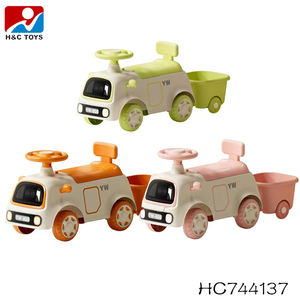 Trottinette pour enfants avec panier, effets lumineux et musicaux, design de <span class=keywords><strong>moto</strong></span> simulée, jouet de trottinette d'équilibre pour enfants - Product Image 6