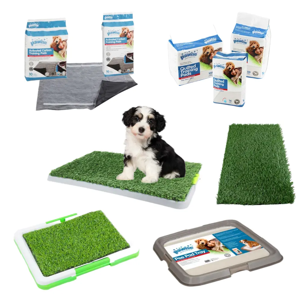 Suministros precio mejor interior hierba sintética perro inodoro Mat mascota carbono entrenamiento Pad Pee Wee almohadillas manta para perros