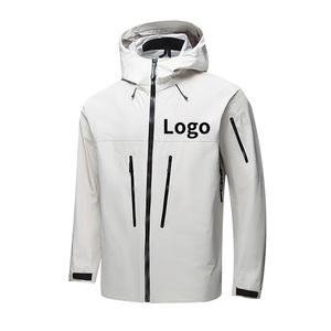 Veste coupe-vent unisexe personnalisable en <span class=keywords><strong>toile</strong></span> softshell imperméable avec empiècements sur le devant, idéale pour les sports <span class=keywords><strong>de</strong></span> plein air et les activités polyvalentes - Product Image 1