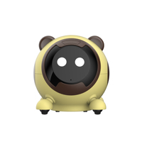 Robot compagnon pour animaux de compagnie IA, robot intelligent mobile pour animaux de compagnie avec jouet interactif à plumes laser, jouet interactif pour chat IA