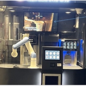 YHY Automated <strong>Robot</strong> Cafe Widely Used In Shopping Malls Hotels With Motor Gearbox Components For Restaurants Retail Industries - Product Image 3