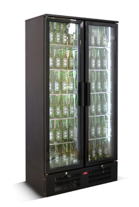 Frigorifero Verticale CICO 458L a Due Porte per Birra SC-458F Ce OEM Vetrina Espositiva per Gelati a 2 Ripiani con Vetro Cavo per Succhi - Product Image 2