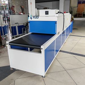 450C Degree Heat <b>Shrink</b> Tunnel Dryer Heat Treatment Oven Conveyor Oven Full-automatic Drying Control Hot Air Forced Circulation - Product Image 6