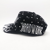Gorras de Béisbol de Terciopelo Brillante con Pedrería de Alta Frecuencia y Perlas, Gorras de 5 Paneles, Gorras de México, Gorras Personalizadas