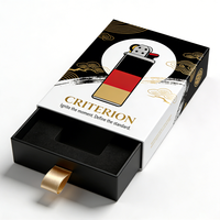 Boîte d'emballage personnalisée pour briquet en carton ondulé écologique, gaufrée, avec pelliculage mat et impression, pour briquet à gaz