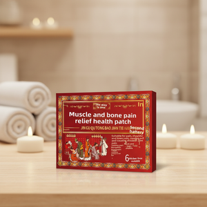 Parches Adhesivos Herbales SanSeng <span class=keywords><strong>para</strong></span> el Cuidado Corporal, Alivio del Dolor Muscular y Articular Lumbar (6 Parches/Caja) - Cuidado Suave de la Piel, Natural - Product Image 5