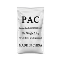 Poudre de chlorure de polyaluminium (PAC) de haute qualité, agent chimique auxiliaire pour le traitement des eaux usées, additif pour boue de forage pétrolier