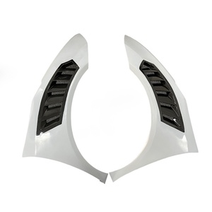 กันชนหน้าคาร์บอนไฟเบอร์แบบกึ่งแห้งคุณภาพสูงสไตล์ Vorstein สำหรับรถยนต์แลมโบ ฮูราแคน LP610 LP580 EVO Performante ปี 2014-2018 - Product Image 1