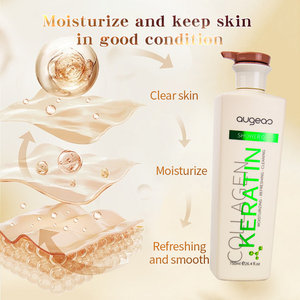 Gel de ducha con keratina y colágeno para el cuidado corporal, precio de fábrica al por mayor para mujeres - Product Image 5