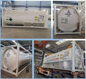 CNCD-contenedor Iso <span class=keywords><strong>de</strong></span> tanque <span class=keywords><strong>de</strong></span> oxígeno líquido criogénico, 20ft - Product Image 2