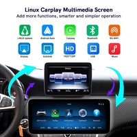 Sistema MP3 con Pantalla Táctil de 12.3 Pulgadas y CarPlay para Mercedes-Benz Clase C/V/G W205 2015-2018 NTG5.0 GPS