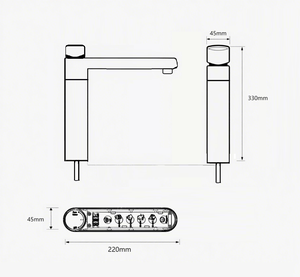 Module de robinet électrique instantané pour appareils électroménagers, chauffe-eau instantané, se connecte à n'importe quel purificateur d'eau pour une utilisation pratique - Product Image 3