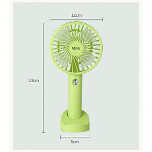 Ventilateur portable USB 2025, mini ventilateur rechargeable, petit ventilateur de bureau pour étudiants, cadeau avec logo personnalisé - Product Image 3