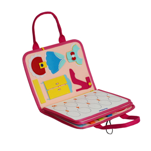 Tavola Sensoriale per Bambini, 8 Pagine, Giocattolo Educativo per lo Sviluppo delle Abilità Motorie, Perfetta Tavola Sensoriale in Feltro - Product Image 2
