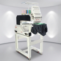 Machine à broder plate professionnelle informatisée à 15 aiguilles avec support multilingue, coupe automatique et positionnement facile