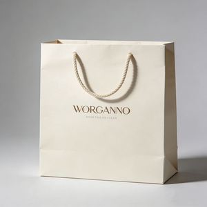 Bolsas de Papel Kraft de Lujo Hechas a Mano con Cierre Magnético, Cinta y Logotipo Impreso con UV para Empacar Pan, Sándwiches y Velas - Product Image 2