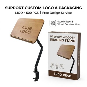 Commande en gros <span class=keywords><strong>de</strong></span> supports <span class=keywords><strong>de</strong></span> livres en bois personnalisés <span class=keywords><strong>de</strong></span> petite taille, vente en gros, Office 360 °   <span class=keywords><strong>Support</strong></span> <span class=keywords><strong>de</strong></span> livre réglable en rotation pour bureau, école et librairie - Product Image 5