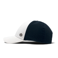 Topi olahraga bisbol Snapback luar ruangan bersirkulasi Logo kustom tambalan karet