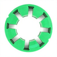 Accouplements en polyuréthane résistant à l'usure, vert, 8 pétales, type Falk R Spider Wrapflex, amortisseur en élastomère, fleur de prunier, prix d'usine HAOGONG