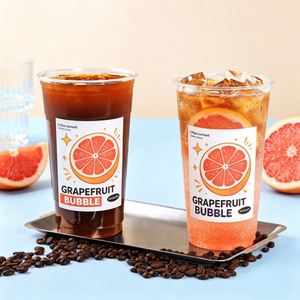 Gobelet en plastique transparent PET avec couvercle pour café, thé à bulles, boba glacé, 16, 24, 30, 32 oz, personnalisable avec logo, vente en gros - Product Image 3