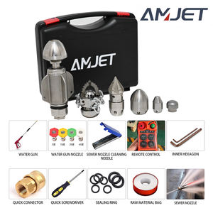 AMJET série <span class=keywords><strong>Ares</strong></span> 2610psi machine de nettoyage des égouts machine à jet de drainage plombier machine de déblocage des égouts enforNettoyage des égouts - Product Image 3