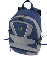 Usine Design Original Unisexe Sport Sac À Dos Fermeture Éclair Antivol Doux Polyester Personnalisable Logo Imprimer Utilisation Extérieure Lettre