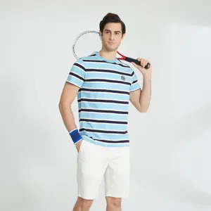 Factory Modern Men Golf Sport T Shirt Custom High Quality Shirt With Regenerated Cellulose Fibre Jersey
