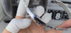 Reloj DE BUCEO mecánico automático de lujo para hombre, reloj resistente al agua con calendario de zafiro Unisex personalizado de acero inoxidable luminoso - Product Image 4